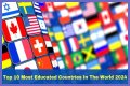 Top 10 Most Educated Countries in 2023